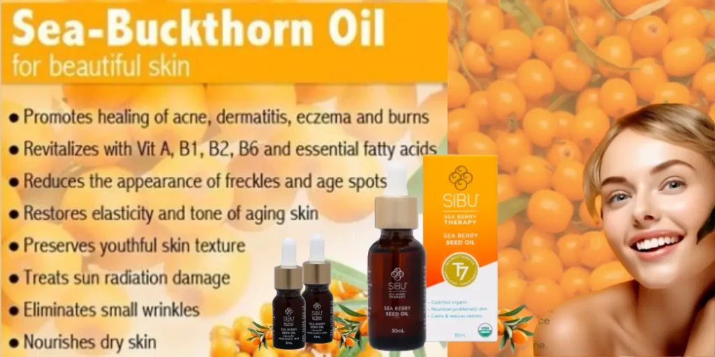  buckthorn seed oil!